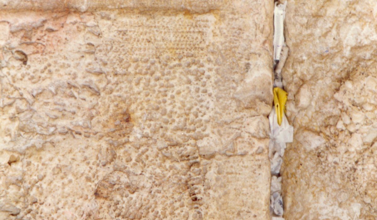 Wishes at the Western Wall