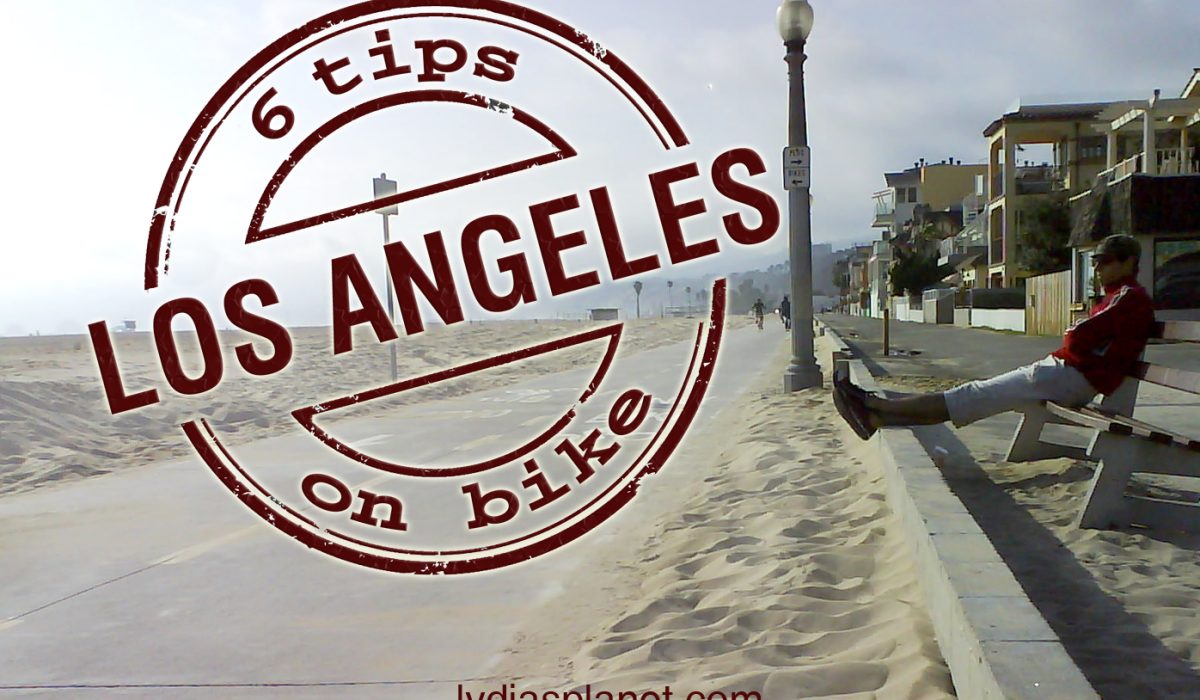 Los Angeles on bike
