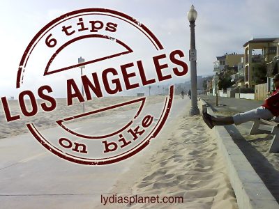 Los Angeles on bike