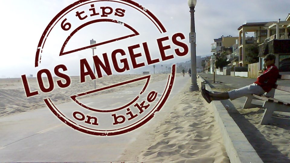 Los Angeles on bike